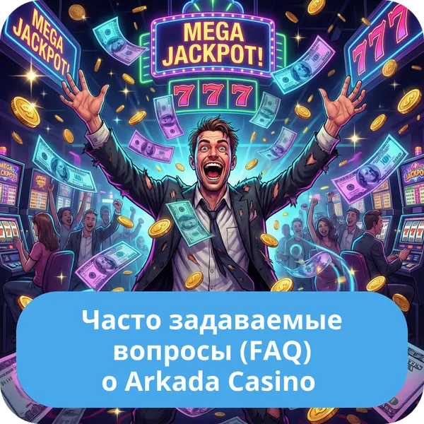 Часто задаваемые вопросы (FAQ) о Arkada Casino